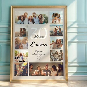 Gepersonaliseerd verjaardagscadeau, gepersonaliseerd 30e verjaardagscadeau-idee, 30e verjaardagscadeaus voor vrouwen, 30e verjaardagscadeau-ideeën voor mannen