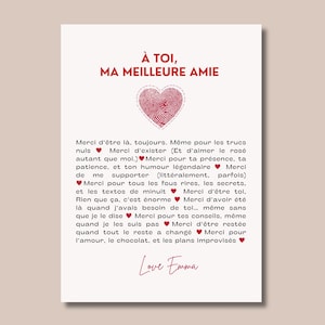 Geschenkidee für Freund, Freund-Definitionskarte, Geburtstagskarte, Freundschaftskarte, personalisiertes Geschenk, personalisierte Geschenkidee