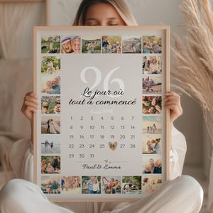 Regalo personalizado para pareja, cita romántica o boda, decoración de pared, idea de regalo de aniversario de pareja, amor