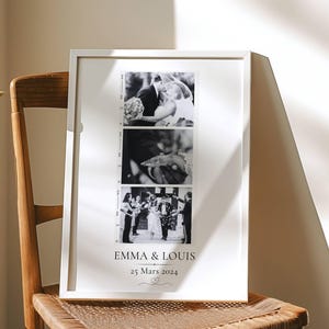 Personalisiertes Hochzeitsposter - Paar-Jubiläumsgeschenk, einzigartiges personalisiertes Souvenir, Hochzeitsdekoration, Kunst für Paare