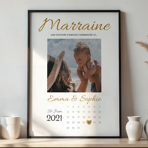 Personalized Godmother Poster, Godmother Definition, Personalized Godmother Gift, Godmother Baptism Gift, Godmother Godchild Gift Idea