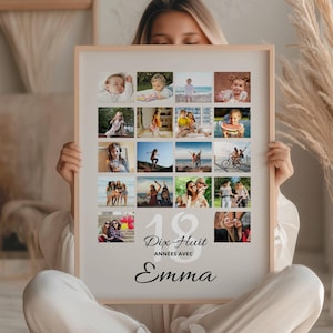 Regalo de cumpleaños personalizado, idea de regalo de 18 cumpleaños personalizado, regalos de 18 cumpleaños para mujeres, ideas de regalos de 18 cumpleaños para hombres