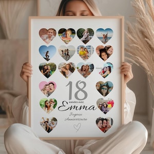 Regalo de cumpleaños personalizado, idea de regalo de 18 cumpleaños personalizado, regalos de 18 cumpleaños para mujeres, ideas de regalos de 18 cumpleaños para hombres