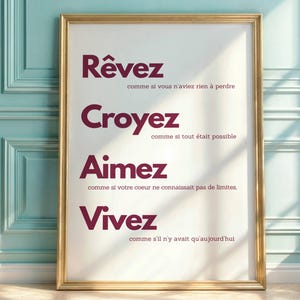 Poster con citazione ispiratrice, idea regalo personalizzata, poster positivo e motivazionale, decorazione murale motivazionale, poster da parete moderno