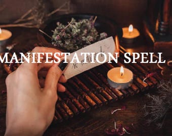 Personalized Manifestation Ritual: Ancient Spiritual Guidance (Digital Download)