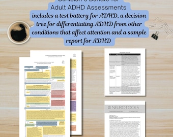 Clinician's Bundle for Adult ADHD Assessment