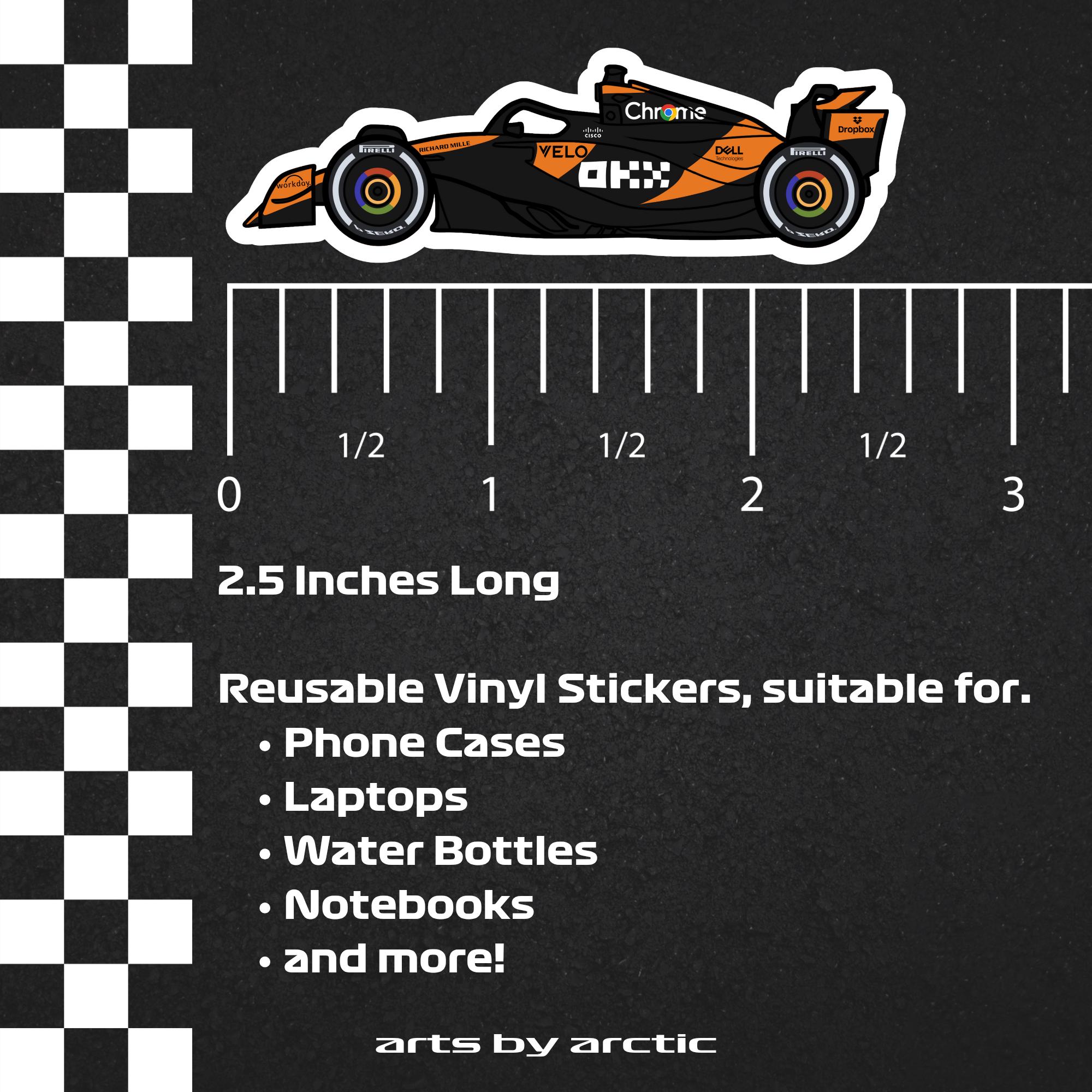Autocollant Vintage Brabham '81 F1 - Adesivo Sticker F1 Rombo - Italie 80s