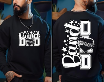 Band Dad svg Png, Blaskapelle Dad Shirt Design, Drumline Mom svg für Cricut und Sublimation, Band Dad Digital Cut File