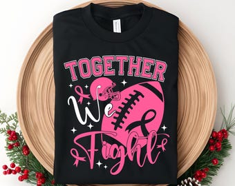 Breast Cancer Awareness SVG: Football Tackle Cancer Design (digitale bestanden)