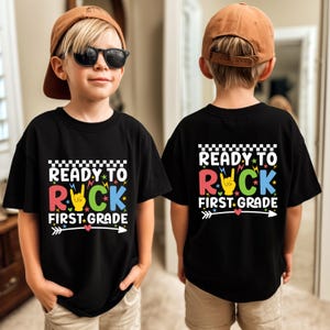 Ready To Rock First Grade Svg Png,Back to school Svg,Rock 1st Grade Png ,Happy First Day Of School Shirt png Svg Files For Cricut