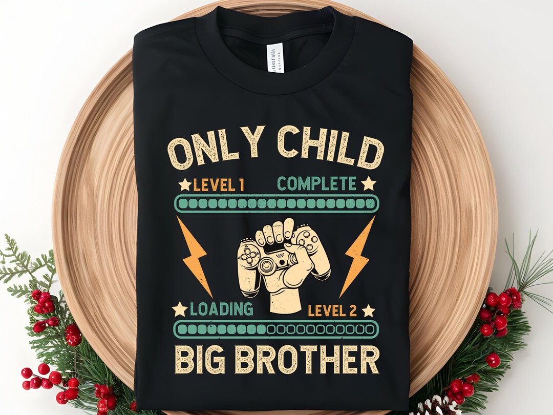 Level up Big Brother Loading PNG SVG, Gaming Pregnancy Announcement ...
