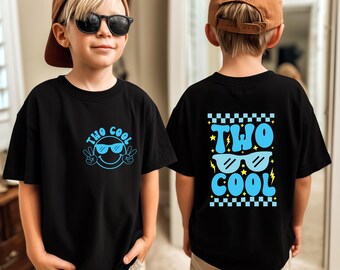 Two Cool Svg Png,2nd Birthday Boy Svg,2 Years Old Svg,Toddler Birthday,Boys Birthday,Happy Dude Png,Second Birthday Svg Cricut Sublimation