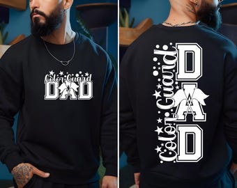 Color Guard Dad SVG PNG | Marching Band Dad Shirt Design | Drumline Dad Digital File| Color Guard Sublimation Cut File for Cricut Silhouette