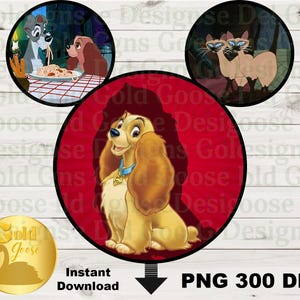 Puppy love lady and the tramp dogs spagetthi dinner meatball kiss Download digital, cosplay, park bounding, download instantâneo, 4