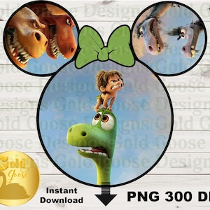 Good dinosaur spot arlo mickey ears inspired cartoon Digital Download, cosplay, park bounding, instant download, E