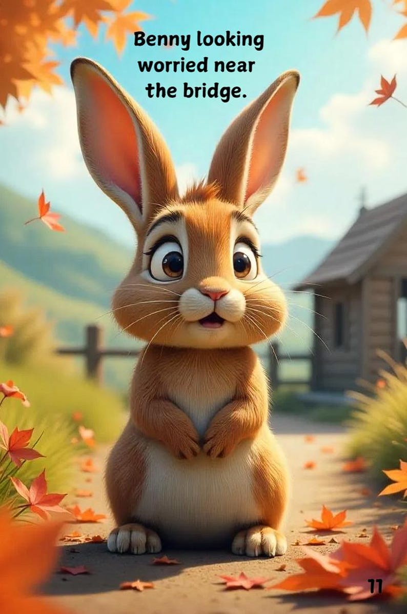 Benny the Brave Bunny - Storybook for Kids - Bedtime Story - Short ...