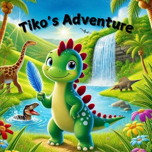Tiko&#39;s Adventure: Dinosaur Story for Kids  ages 2 and above - Bedtime Story - Short Children Story - Story Telling for children