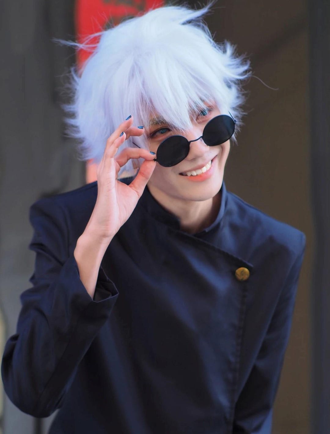 Satoru Gojo Cosplay Set Jujutsu Kaisen Etsy