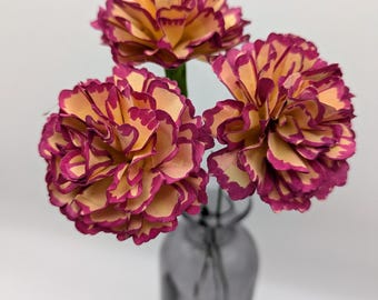 Paper flower Carnation