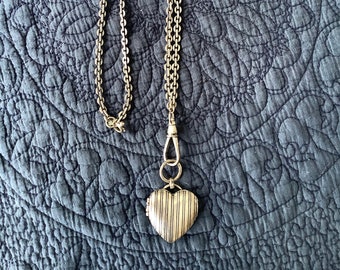 NEW Fossil Brand Heart Necklace Charm with Detachable Chain