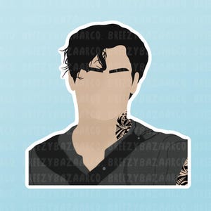 Xaden Riorson Inspired Sticker - Fourth Wing Character Inspired Sticker, Xaddy Riorson Inspired Sticker  - BreezyBazaarCo