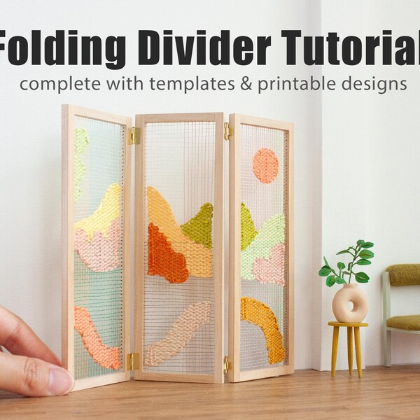 Folding Screen Room Divider Etsy