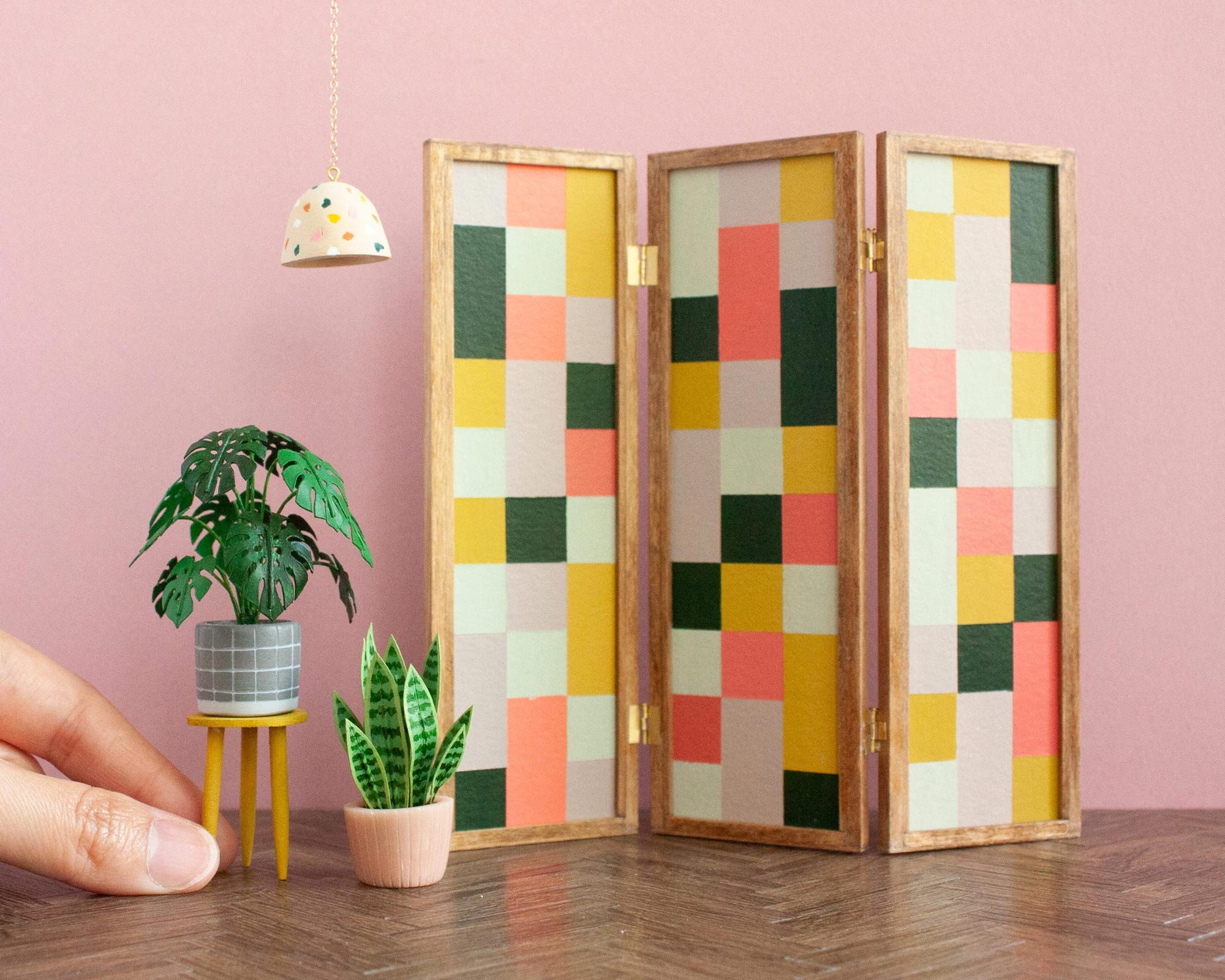 Paravent de séparation de pièce pliable en bois avec motif floral, 1,8 à 2,5 m de haut, cloison de bureau d'intérieur, idéal pour les murs temporaires et les cadeaux d'affaires