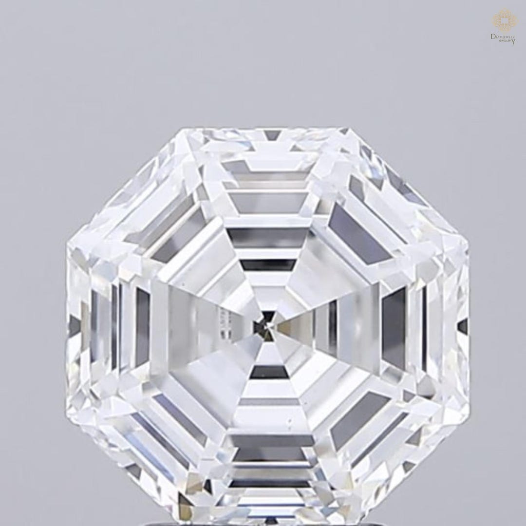 Octogonal Diamond Octagonal Lab Grown Diamond: IGI Certified Loose Gemstone - Etsy