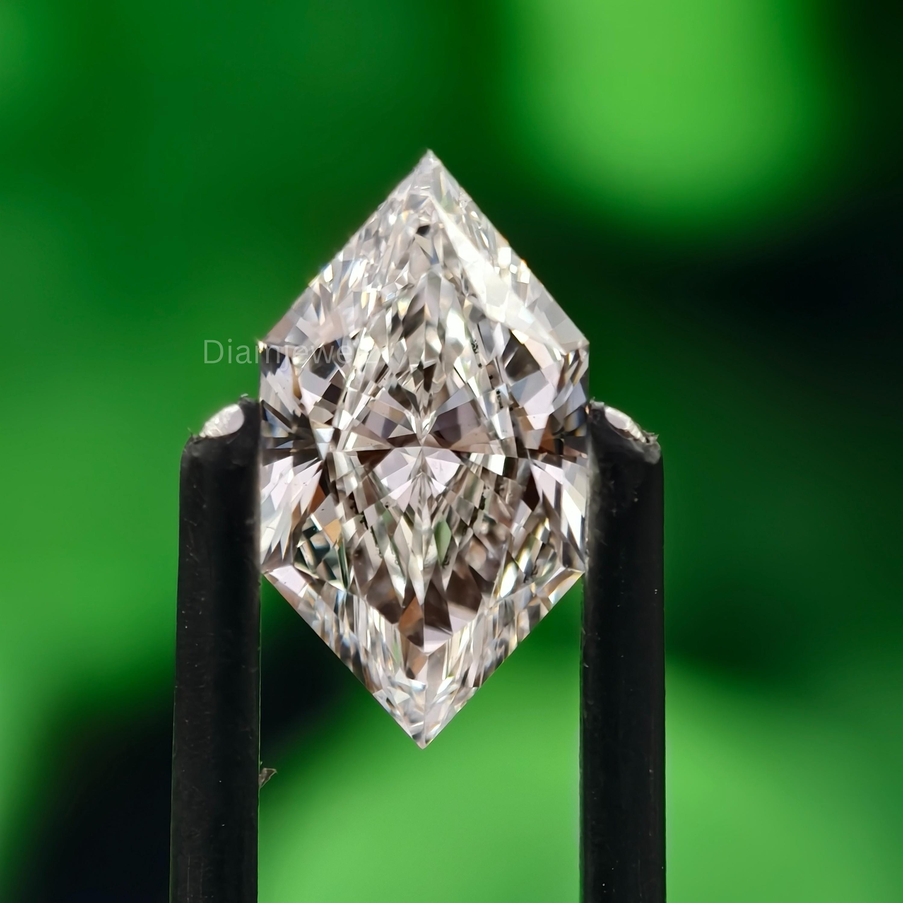 2.00 CT ラボグロウンダイヤモンド：ダッチマーキスカット EF/VS 