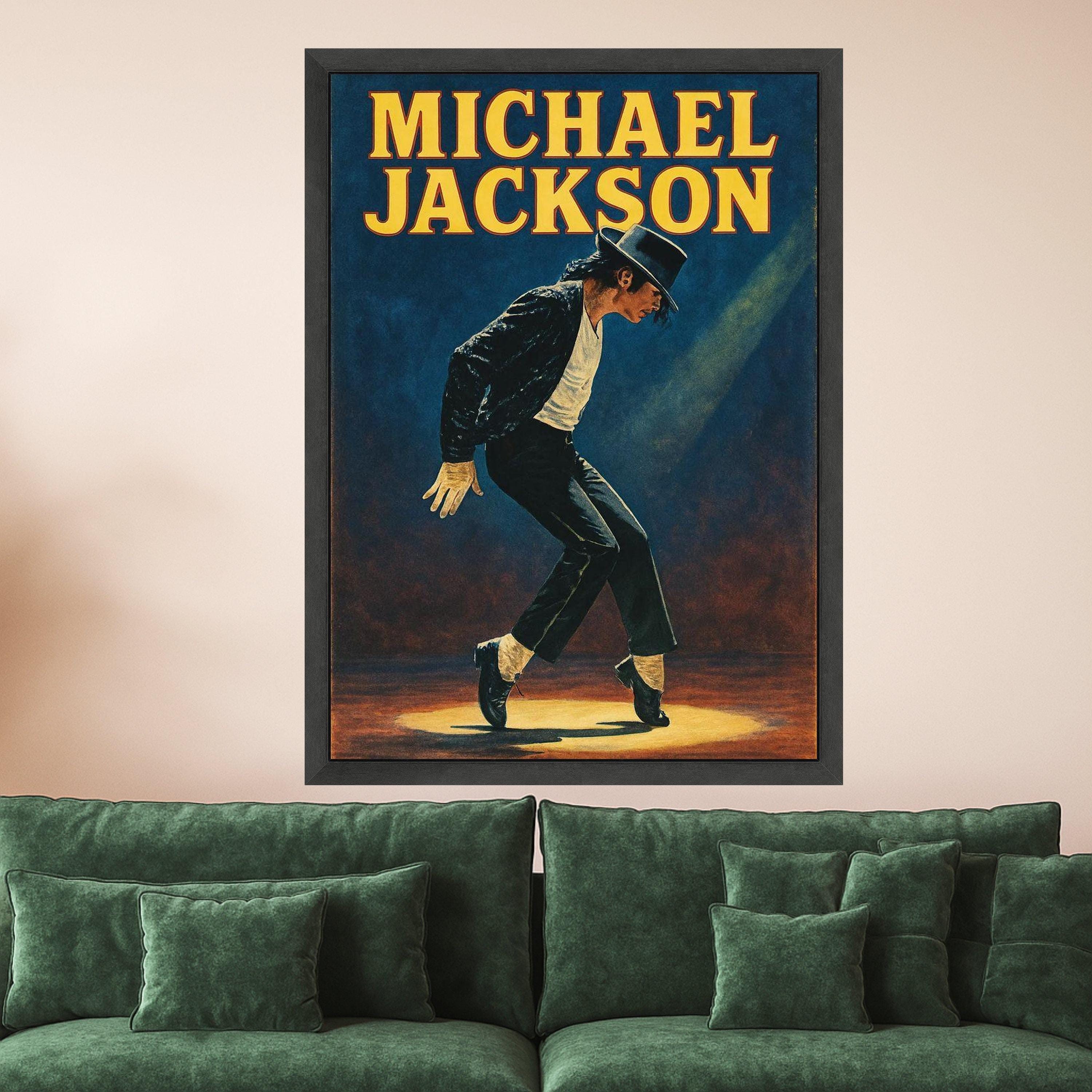 Michael Jackson Canvas Print – Iconic Music Wall Art Ready to Hang