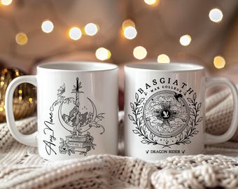 Basgiath Vermächtnis Tasse - Vierter Flügel Dragon Rider Edition 11 Unzen Keramik