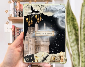 Encarte de fantasía para Kindle • Estuche Kindle PDF imprimible • Descarga digital