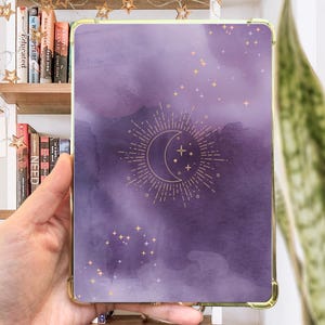Purple Celestial Kindle Insert -- Digital Download