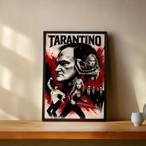 Tarantino Film Art Print: Cult Movie Poster (Digital Download)