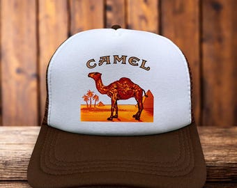 beanies cigarettes Vintage Camel Winter Beanie 90s Hat Joe Cigarettes H25