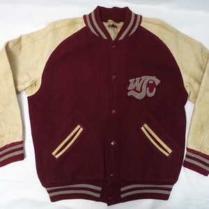 wsu letterman jacket