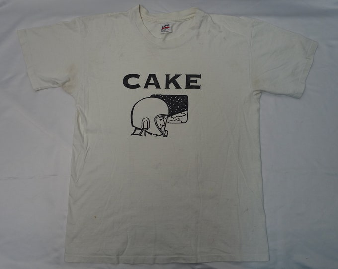 Vintage CAKE Band Tshirt 90's Rock Shirt Souvenir Concert Tour Etsy