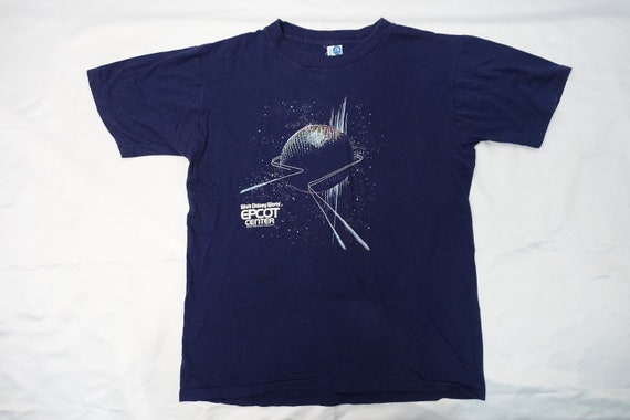 Vintage DISNEY WORLD EPCOT Center 80's Souvenir T-