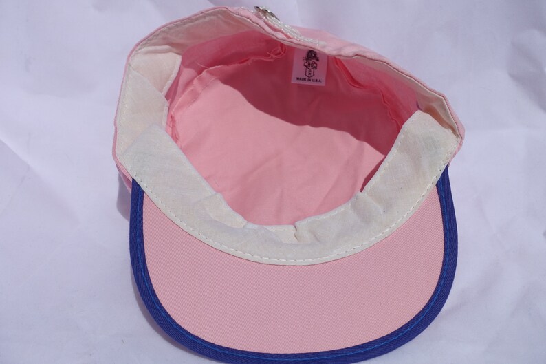 Vintage HARLEY-DAVIDSON MOTORCYCLES 80/'s Harley Honey Painters Floppy Souvenir Cycle Shop Cap Sun Hat