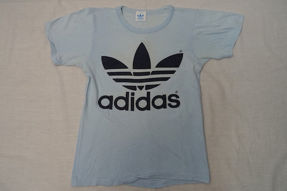 retro adidas trefoil t shirt