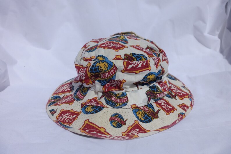 Vintage SCHLITZ BEER 70's Floppy Cap 