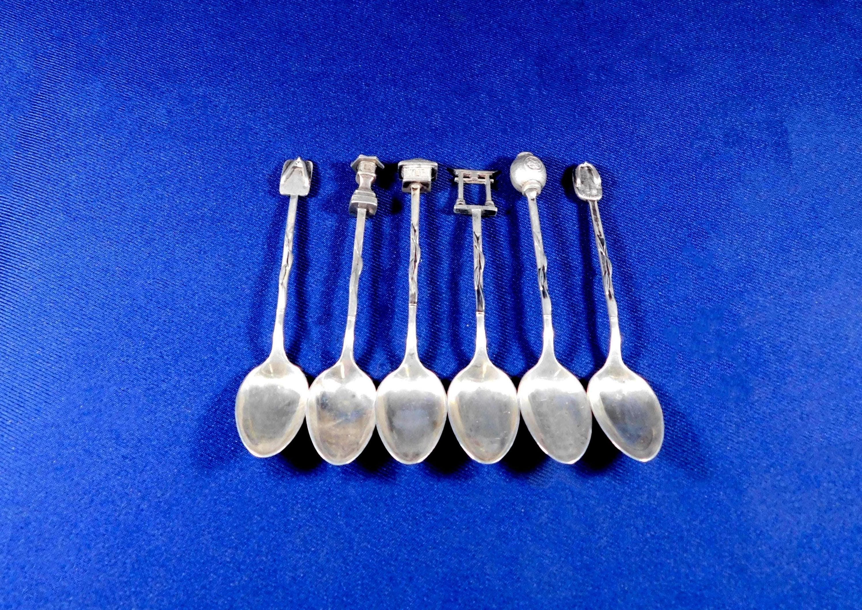 Antique Japanese Sterling Spoons - Etsy