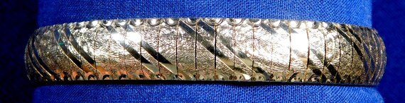 14Kt Gold FLEX BRACELET Estate View 2