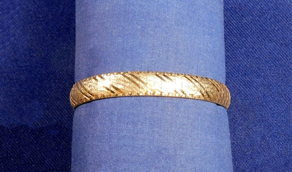 14Kt Gold FLEX BRACELET Estate