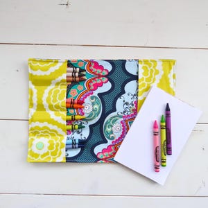 Cuaderno de crayones: carpeta para colorear estilo bohemio, diario de arte preescolar, idea de regalo para niñas, diario de educación en casa para niños, bloc de dibujo de viaje: Brit Bouqitue