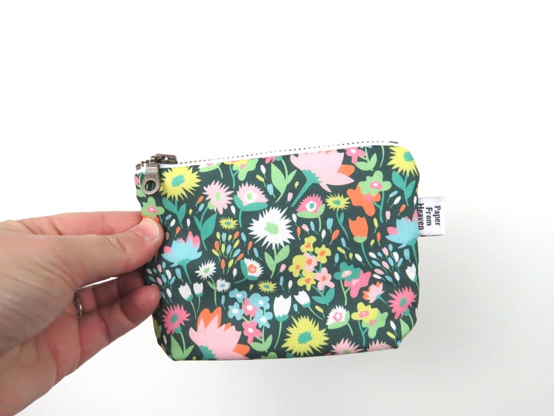 mini change pouch essential oil bag coin purse Zip Wallet Money Wallet Change Purse Spring Day Zipper Pouch ITY-BITY