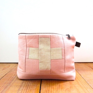 Rose Medium First Aid Bag Zipper Pouch • Medicine Organizer• Compact Travel Storage • Emergency Supplies Case • Bridesmaid Wedding Essential