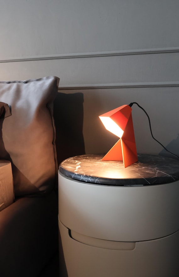 PRUA Table Lamp, Design Lamp, colored small lamp, 3D printed, table lamp, Ambient light, Decorative, eco-friendly.