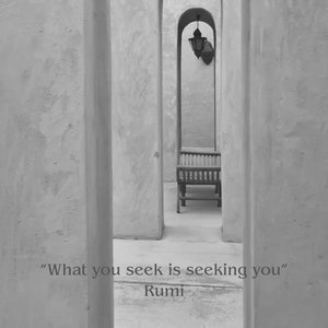 Rumi, Rumi Poster, Digital Portrait, Famous Quote, Art, Digital Print, Rumi Gift, Wall Poster, A4 Size, Instant Download PDF.