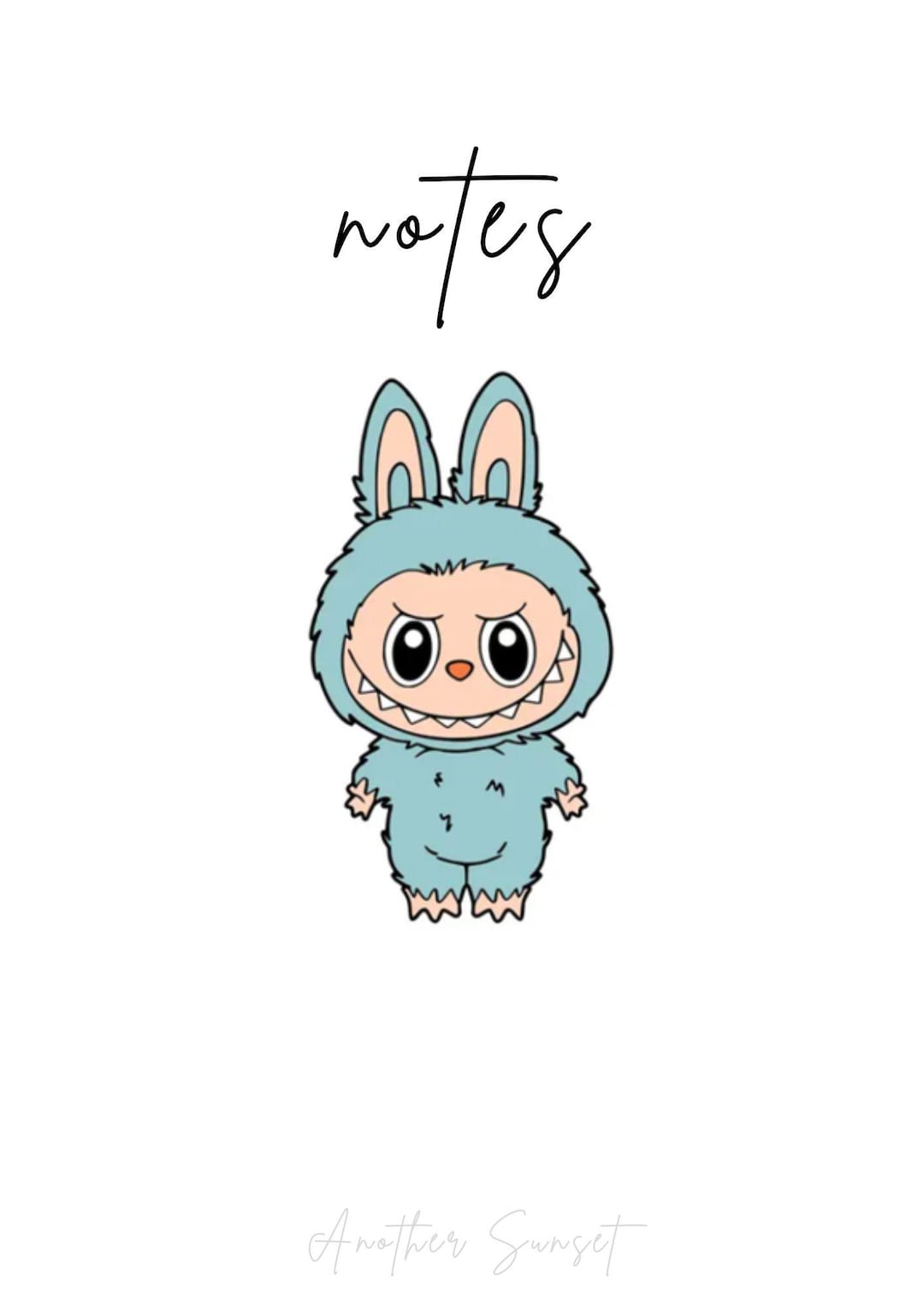 30 Labubu Green Grape Notes, Labubu Doll Template, Notes, Writing ...